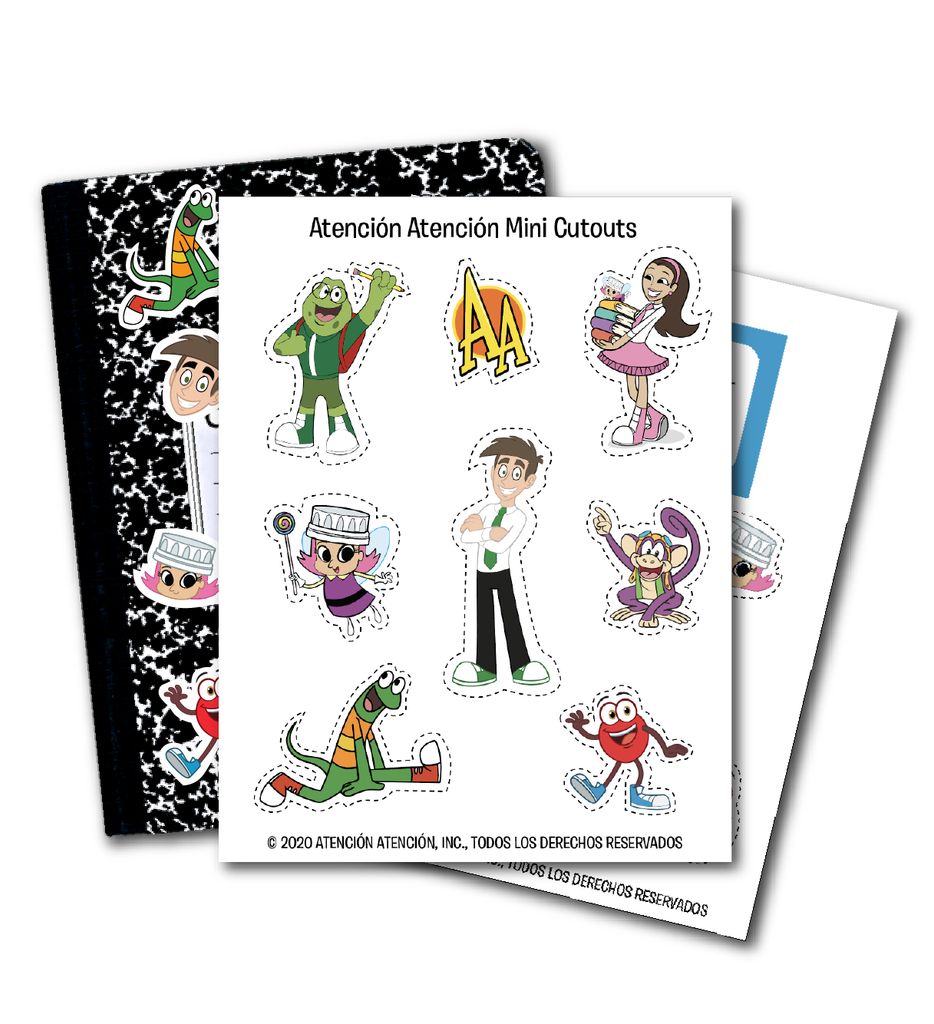 Atención Atención Mini Cutouts - Descarga digital