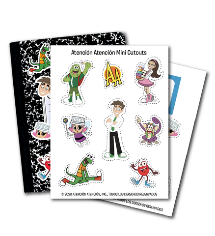 Atención Atención Mini Cutouts - Descarga digital