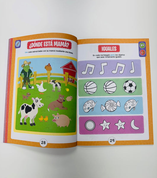 Gran libro de Actividades de Atención Atención