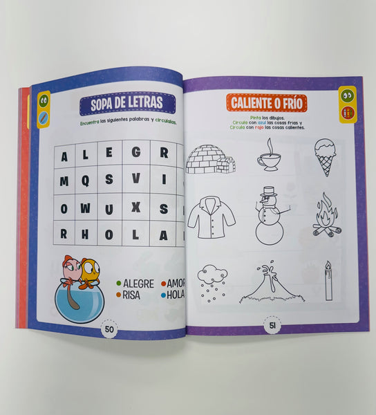 Gran libro de Actividades de Atención Atención