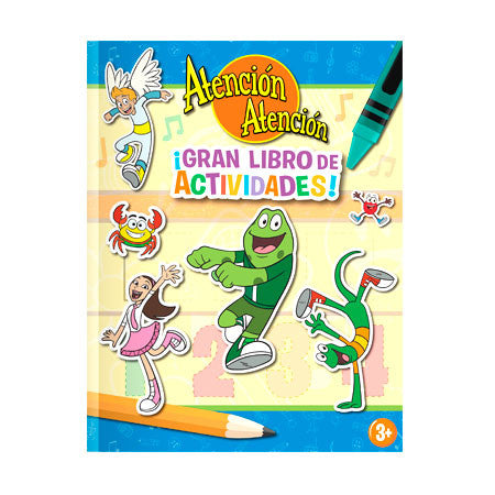 Gran libro de Actividades de Atención Atención